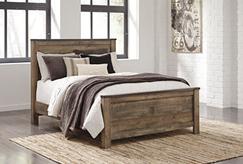 Trinell Brown Queen Panel Footboard