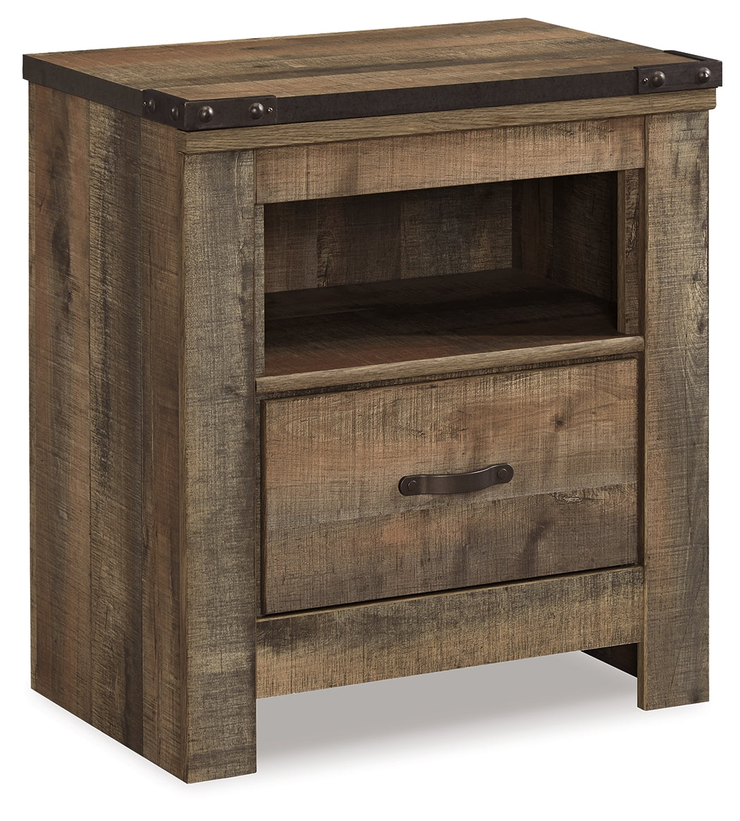Trinell Brown Nightstand