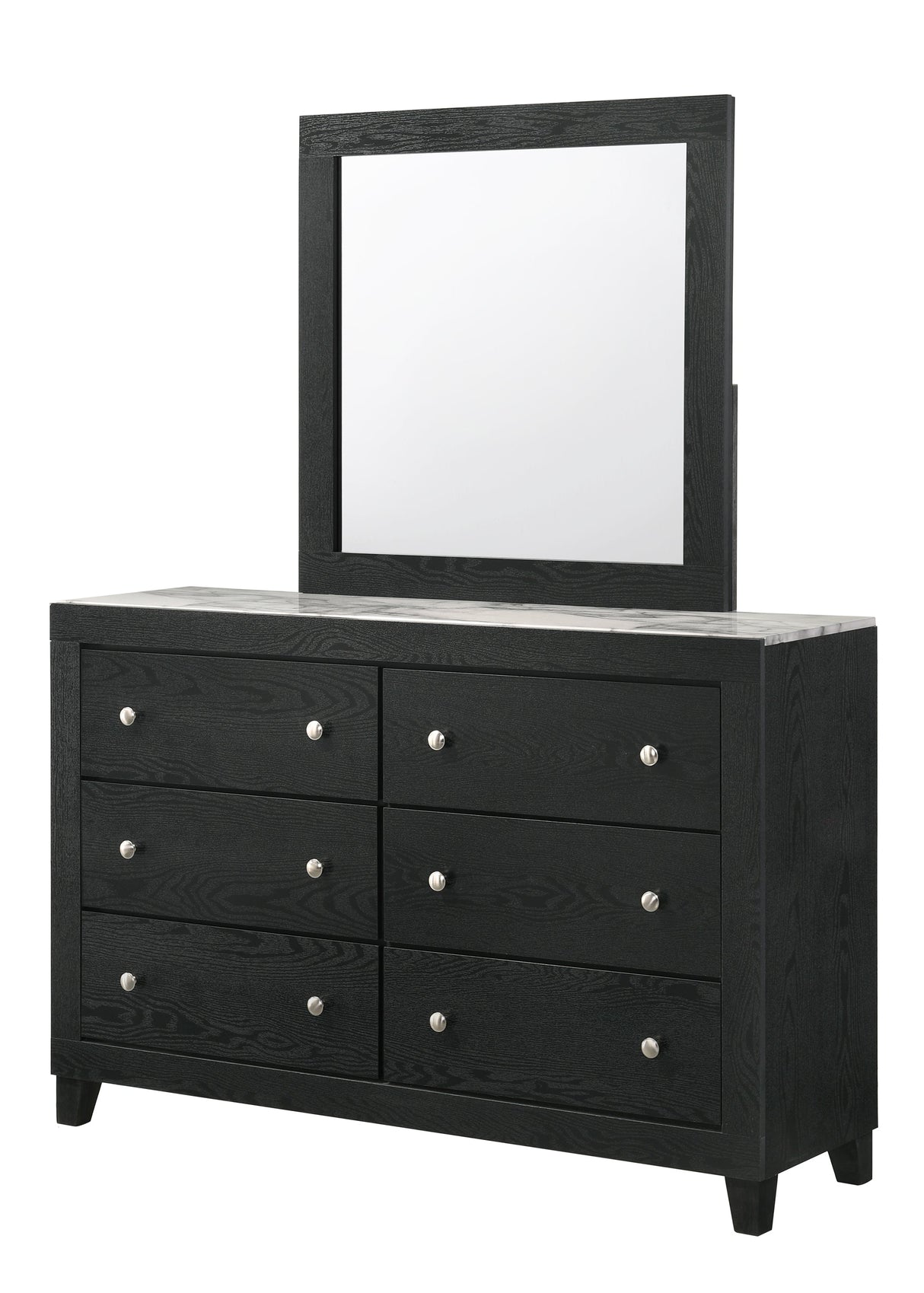 Cadence Black Bedroom Mirror (Mirror Only)