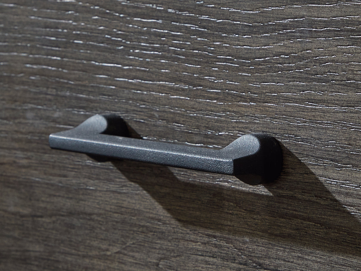 Montillan Grayish Brown Dresser And Mirror