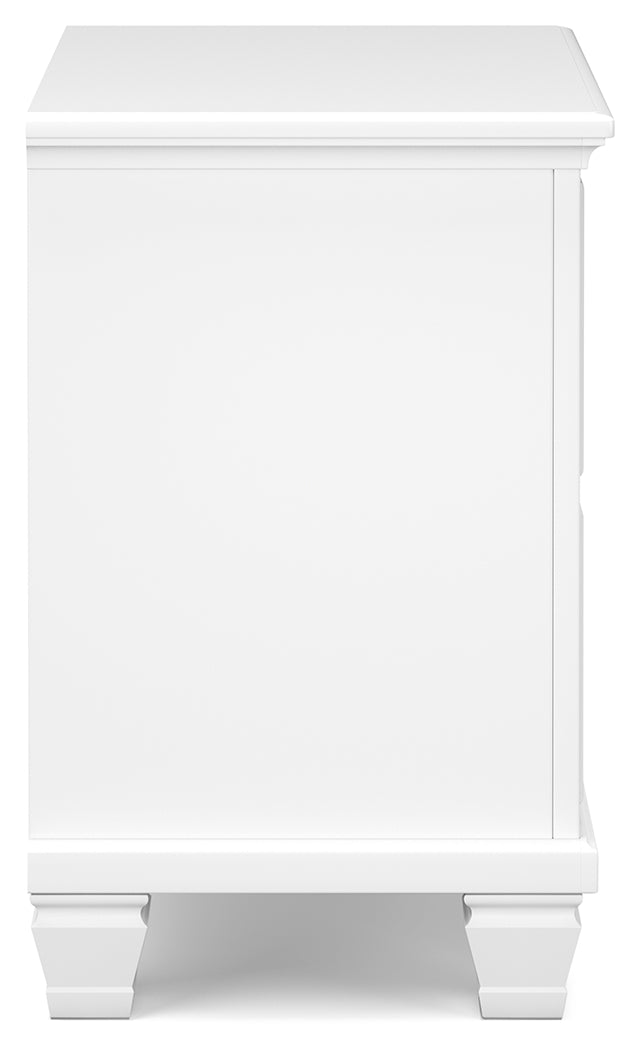 Fortman White Nightstand