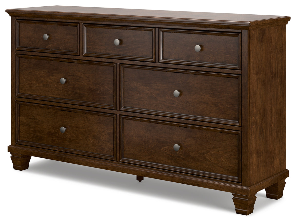 Danabrin Brown Dresser
