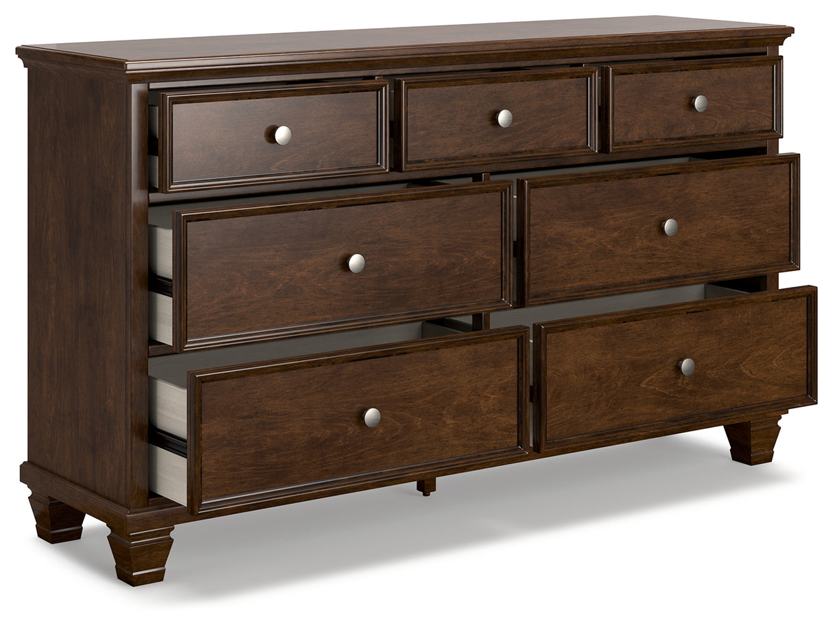 Danabrin Brown Dresser