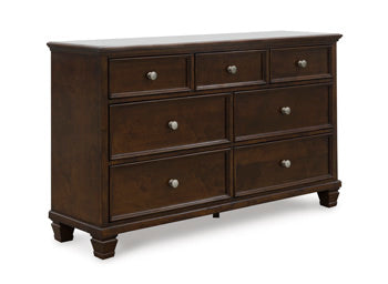 Danabrin Brown Dresser