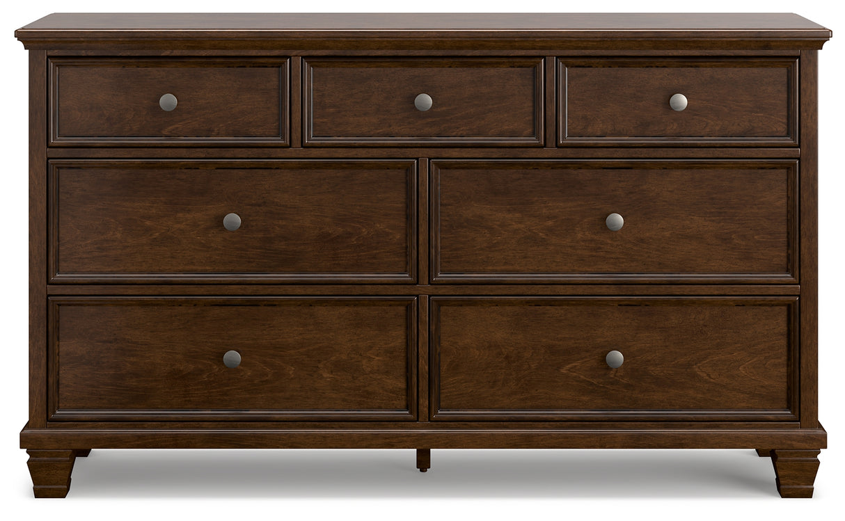 Danabrin Brown Dresser