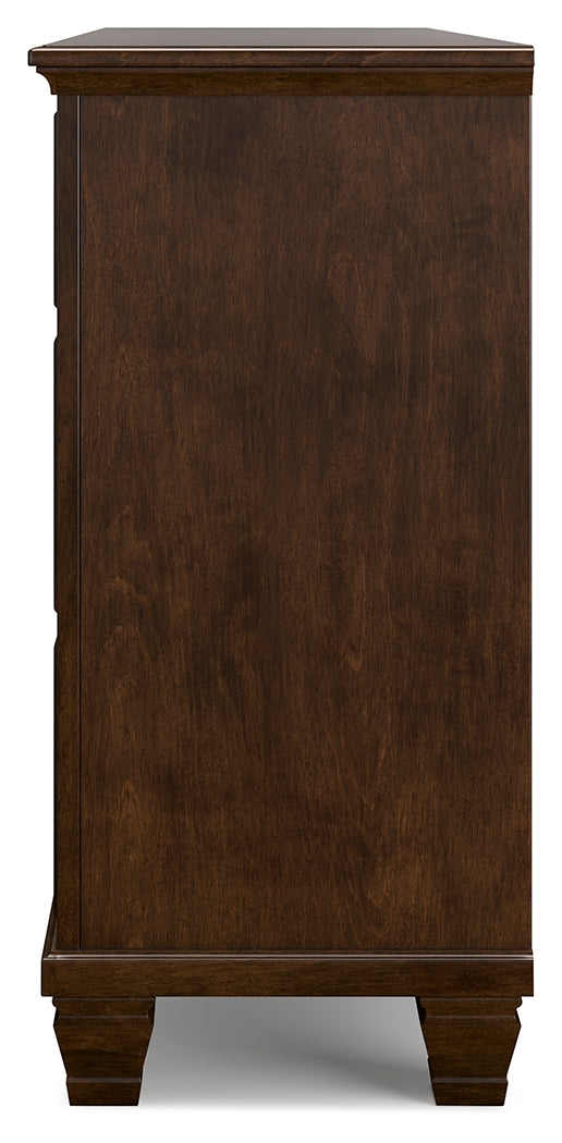 Danabrin Brown Dresser