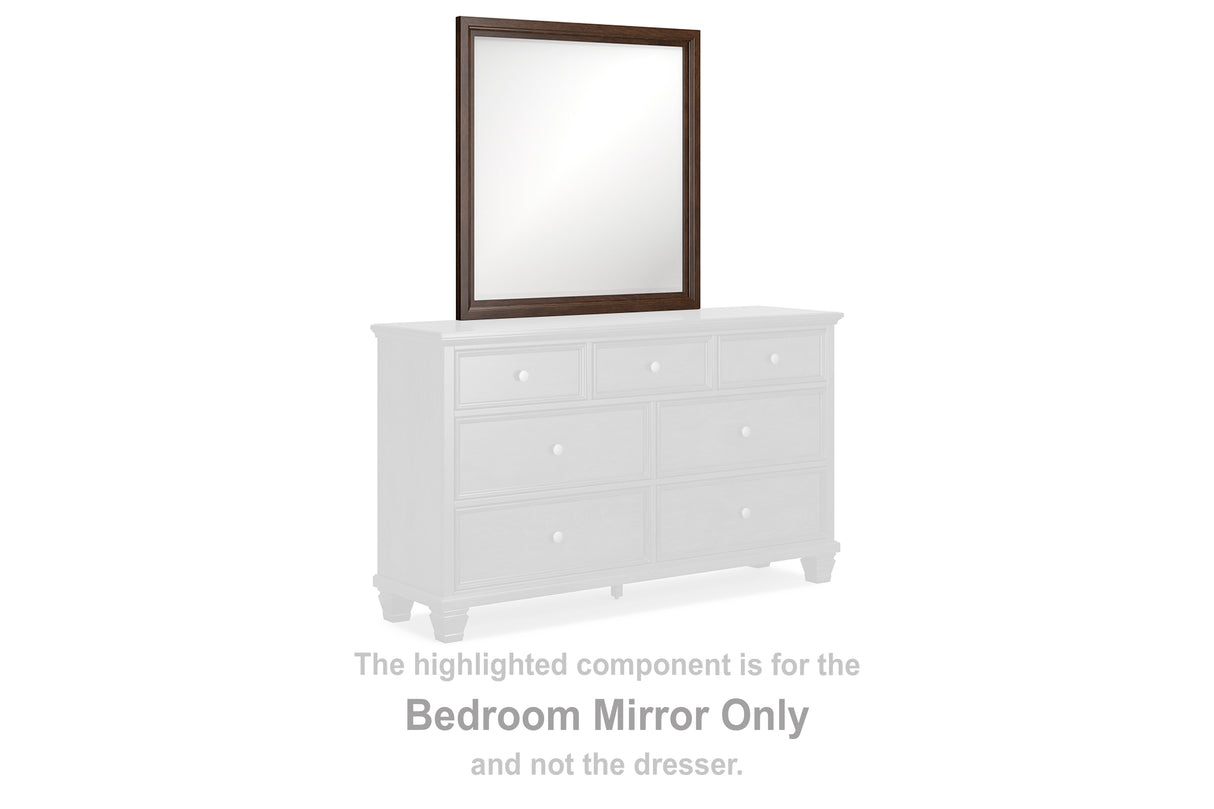 Danabrin Brown Bedroom Mirror