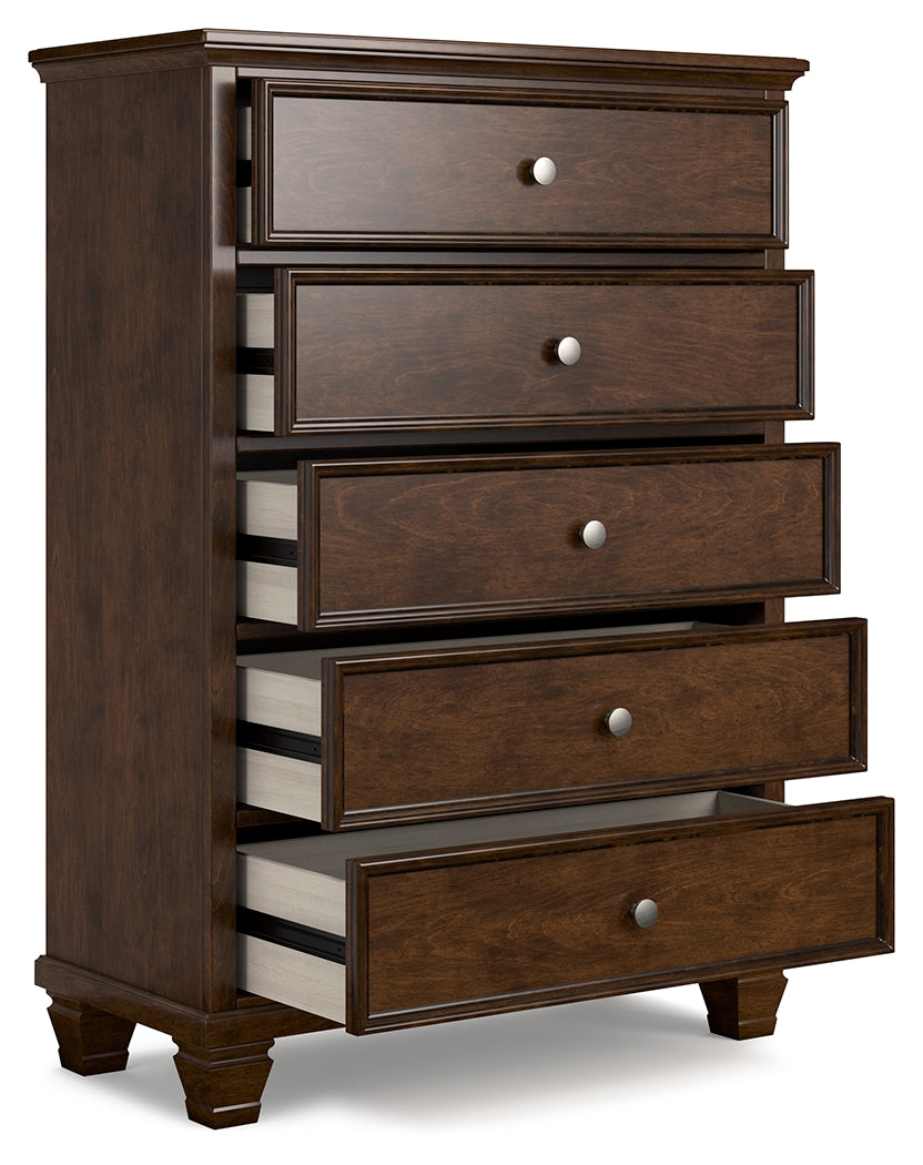 Danabrin Brown Chest Of Drawers