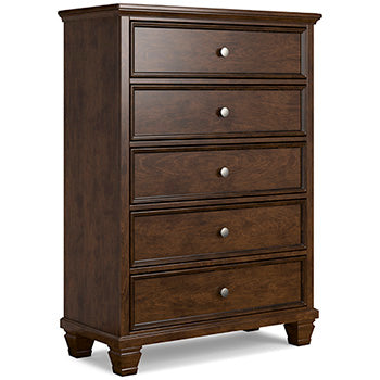 Danabrin Brown Chest Of Drawers
