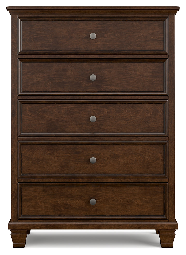 Danabrin Brown Chest Of Drawers