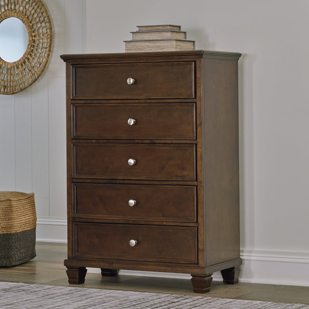 Danabrin Brown Chest Of Drawers
