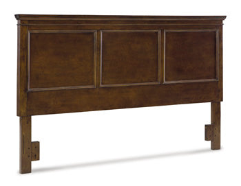 Danabrin Brown King/California King Panel Headboard