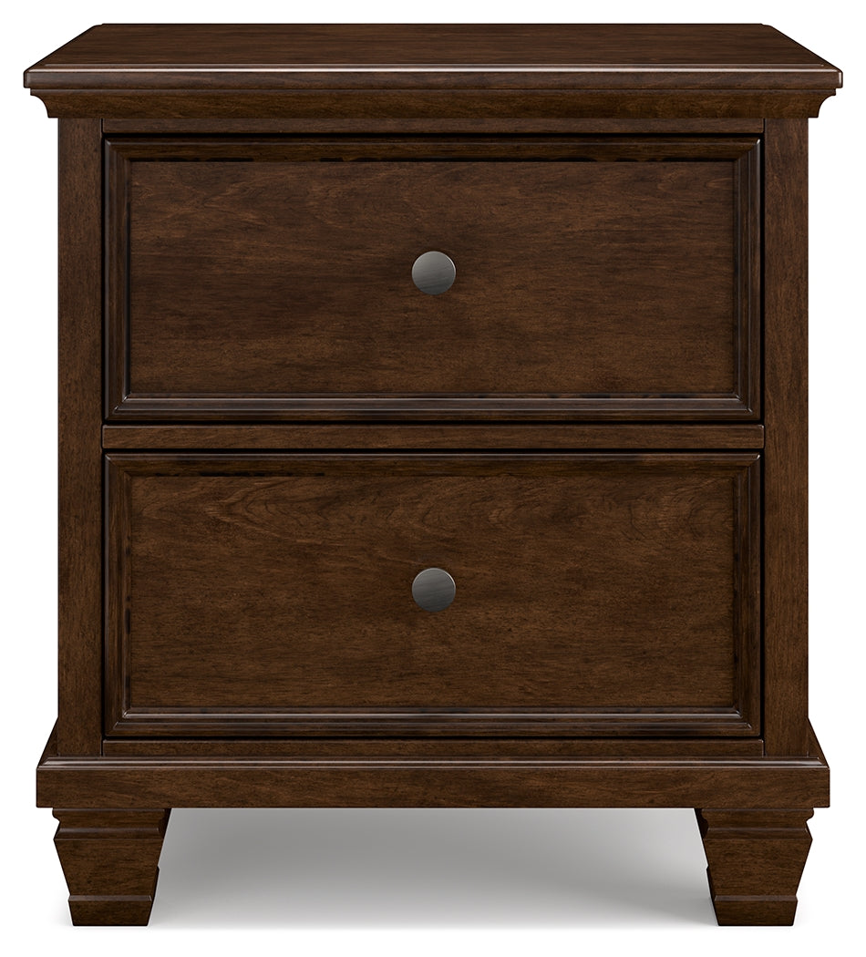 Danabrin Brown Nightstand