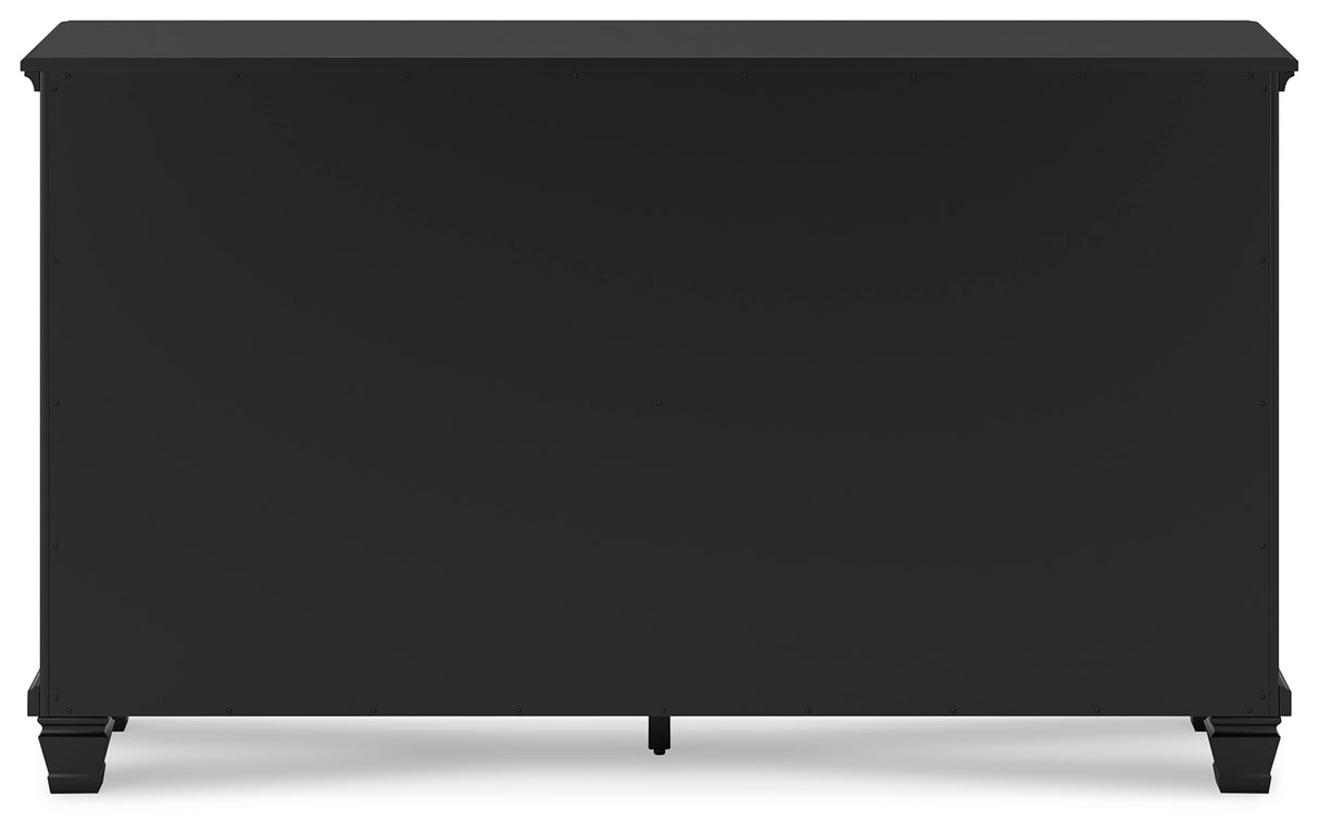 Lanolee Black Dresser