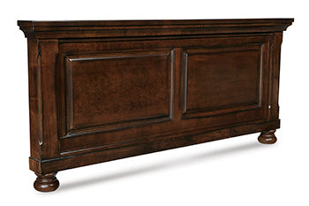 Porter Rustic Brown Queen Panel Footboard