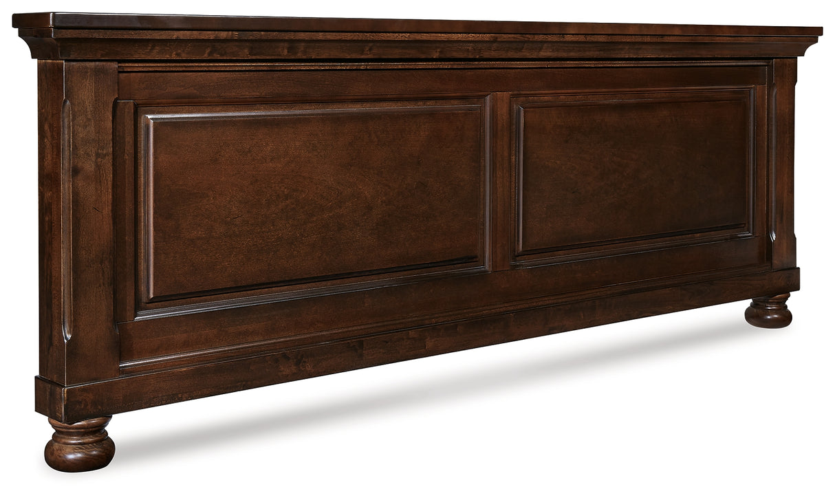 Porter Rustic Brown King/California King Panel Footboard