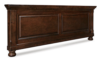 Porter Rustic Brown King/California King Panel Footboard