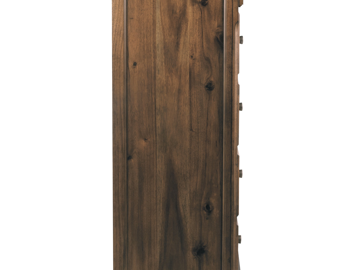 Flynnter Medium Brown King Bed, Dresser, Chest And 2 Nightstands