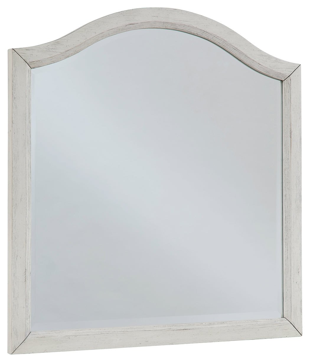 Robbinsdale Antique White Vanity Mirror