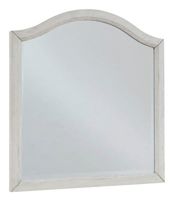 Robbinsdale Antique White Vanity Mirror