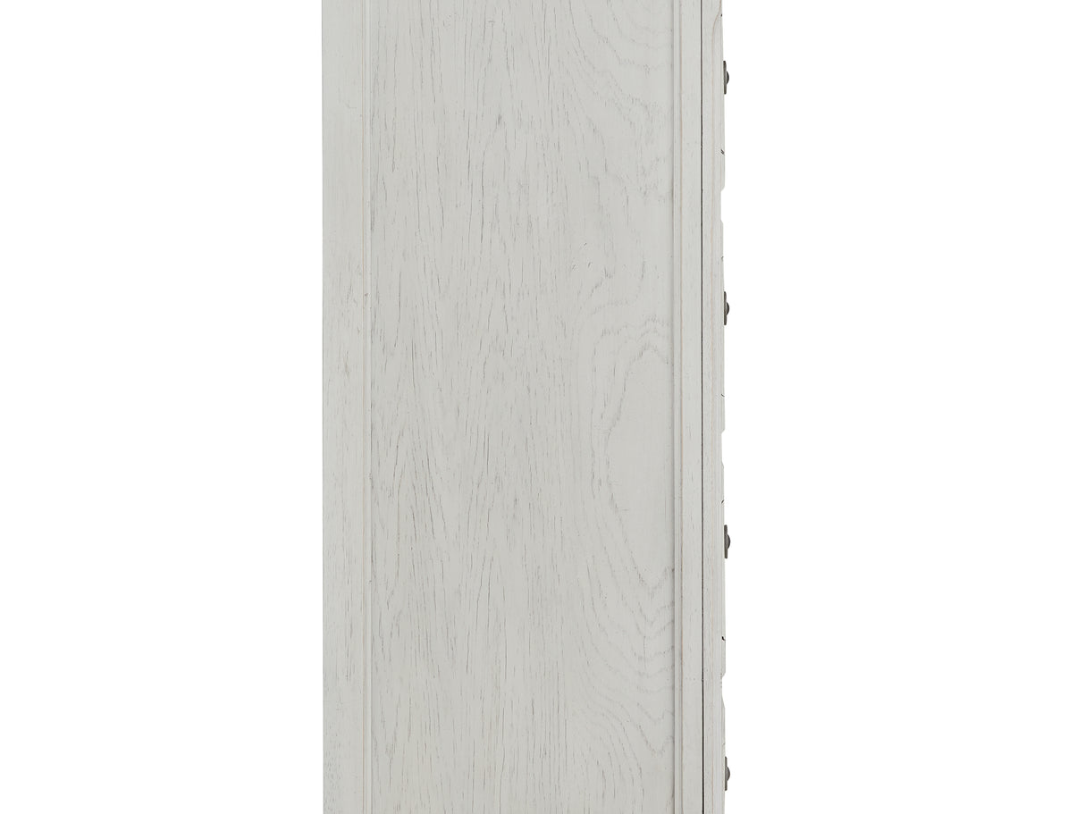 Robbinsdale Antique White Queen Panel Bed, Dresser, Chest And 2 Nightstands