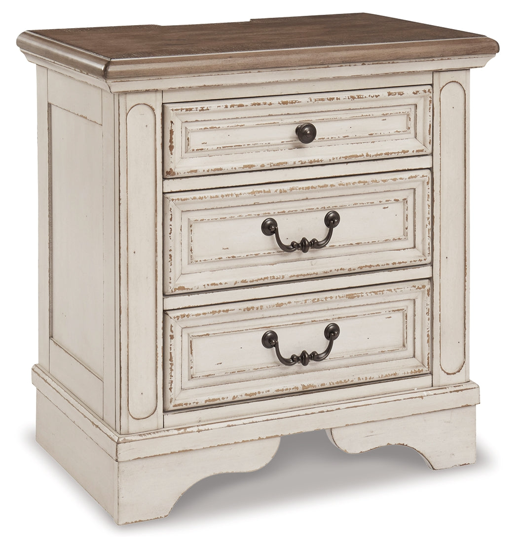 Realyn Two-Tone Nightstand