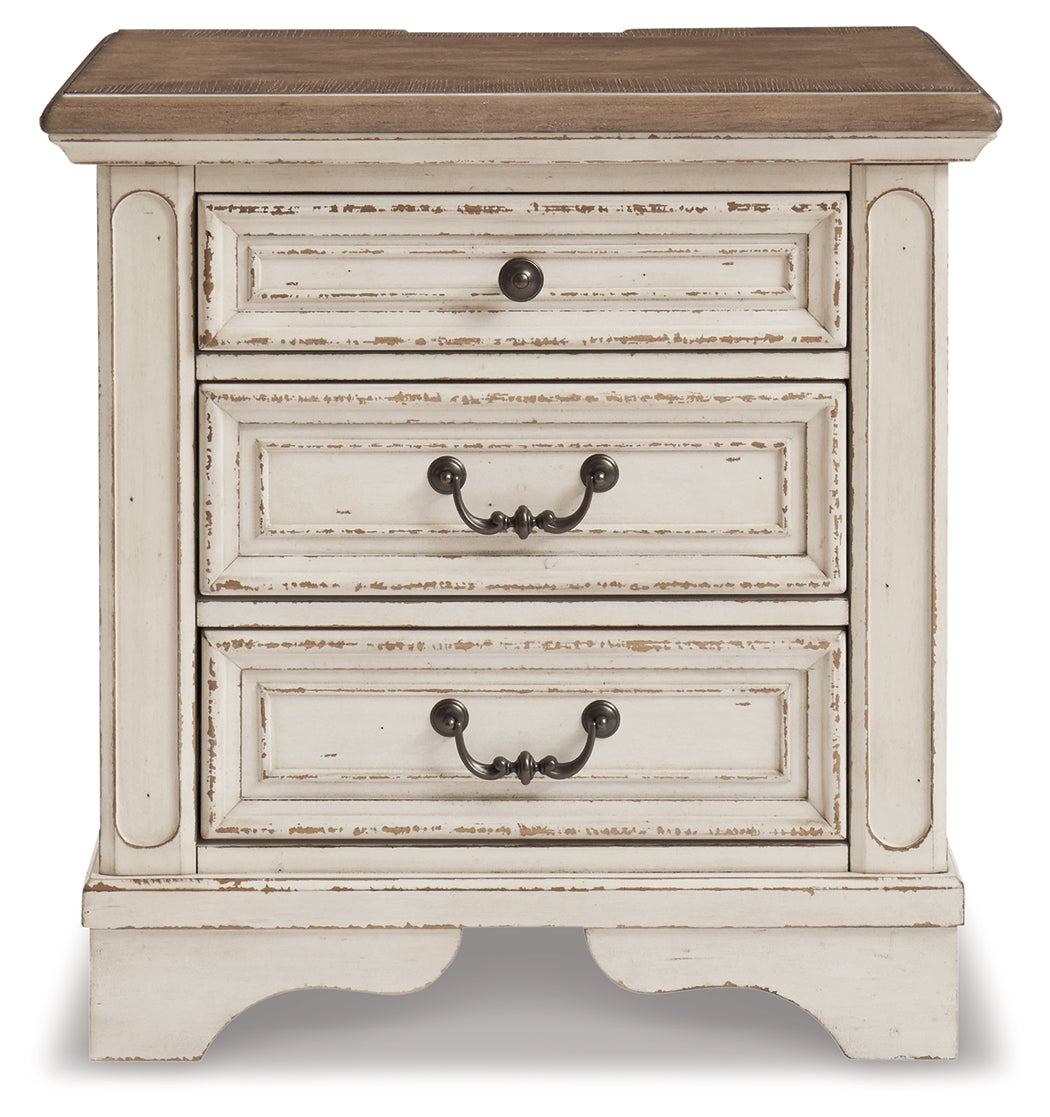Realyn Two-Tone Nightstand
