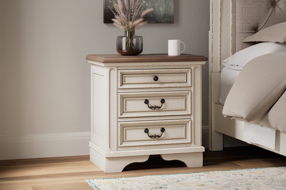 Realyn Two-Tone Nightstand