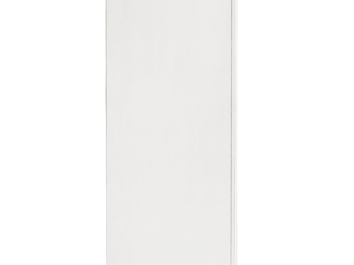 Kanwyn Whitewash Cal King Upholstered Panel Bed, Dresser, Mirror And Chest