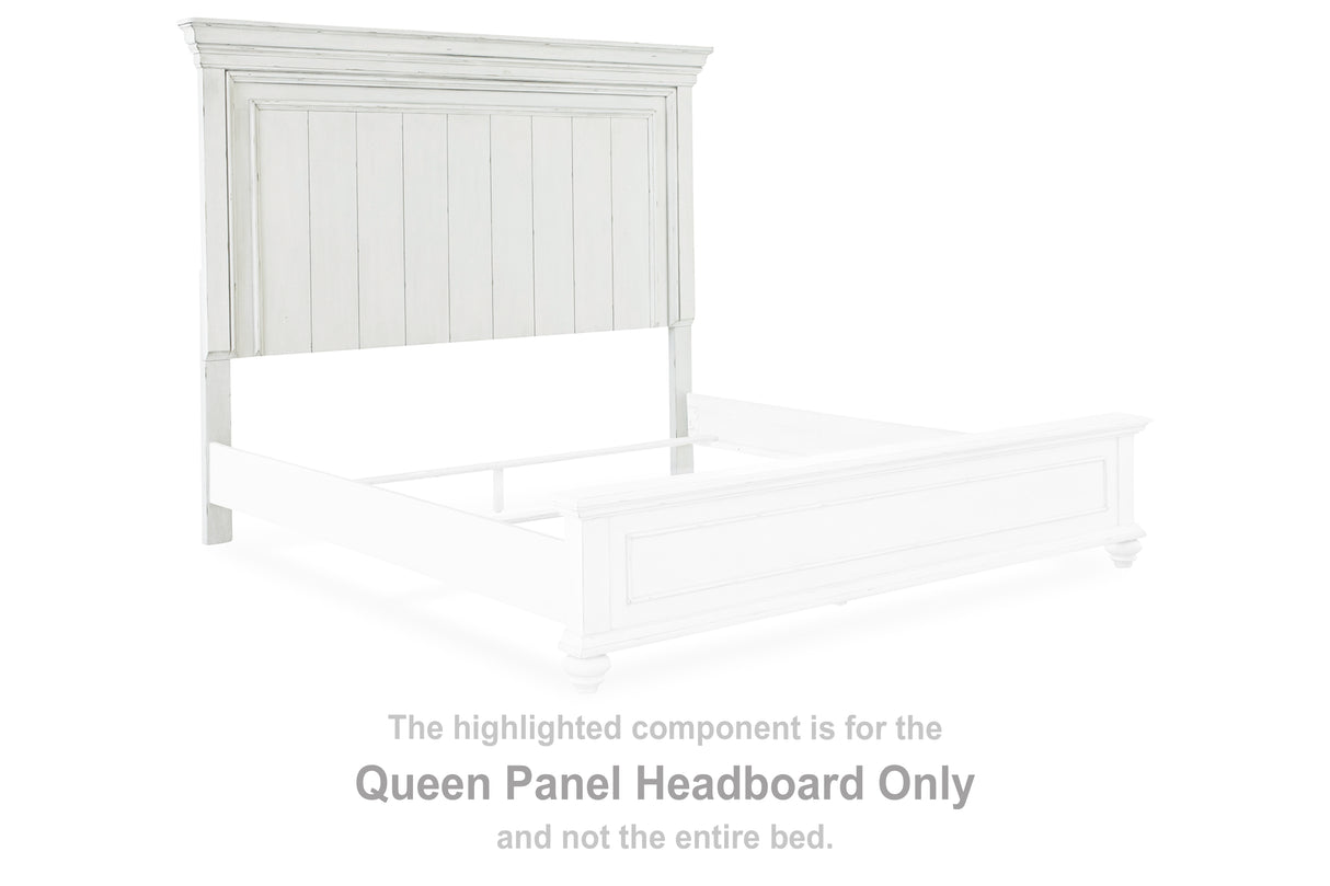 Kanwyn Whitewash Queen Panel Headboard