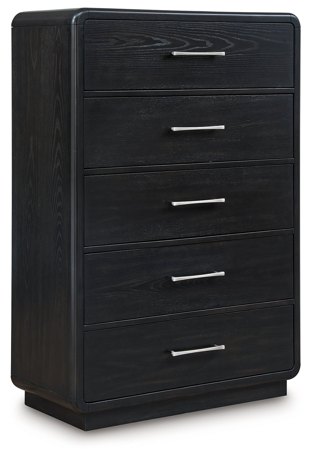 Roanhowe Black Chest Of Drawers