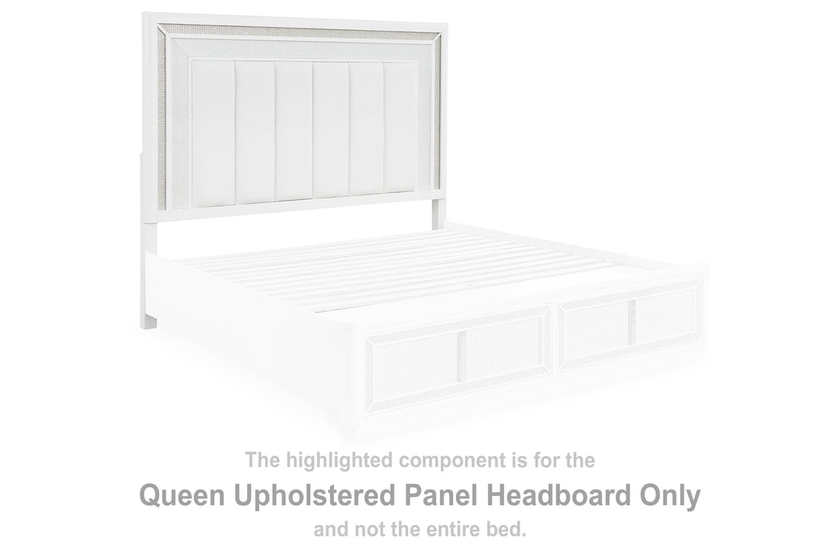 Chalanna Queen Upholstered Panel Headboard
