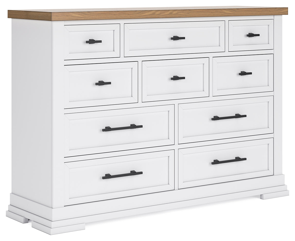Ashbryn White/Natural Dresser