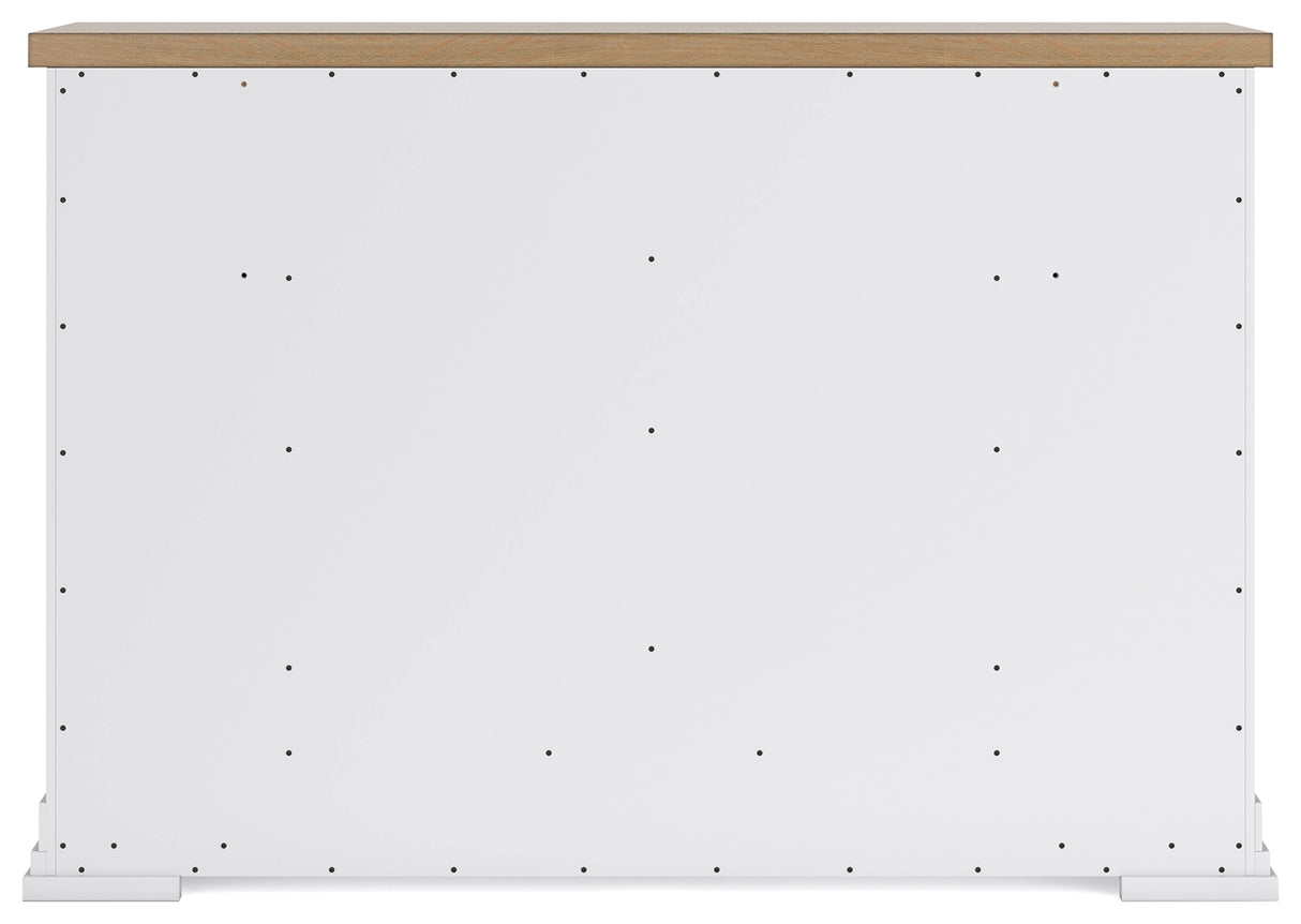 Ashbryn White/Natural Dresser