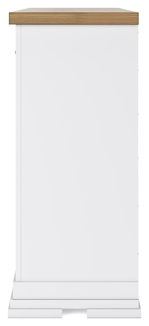 Ashbryn White/Natural Dresser