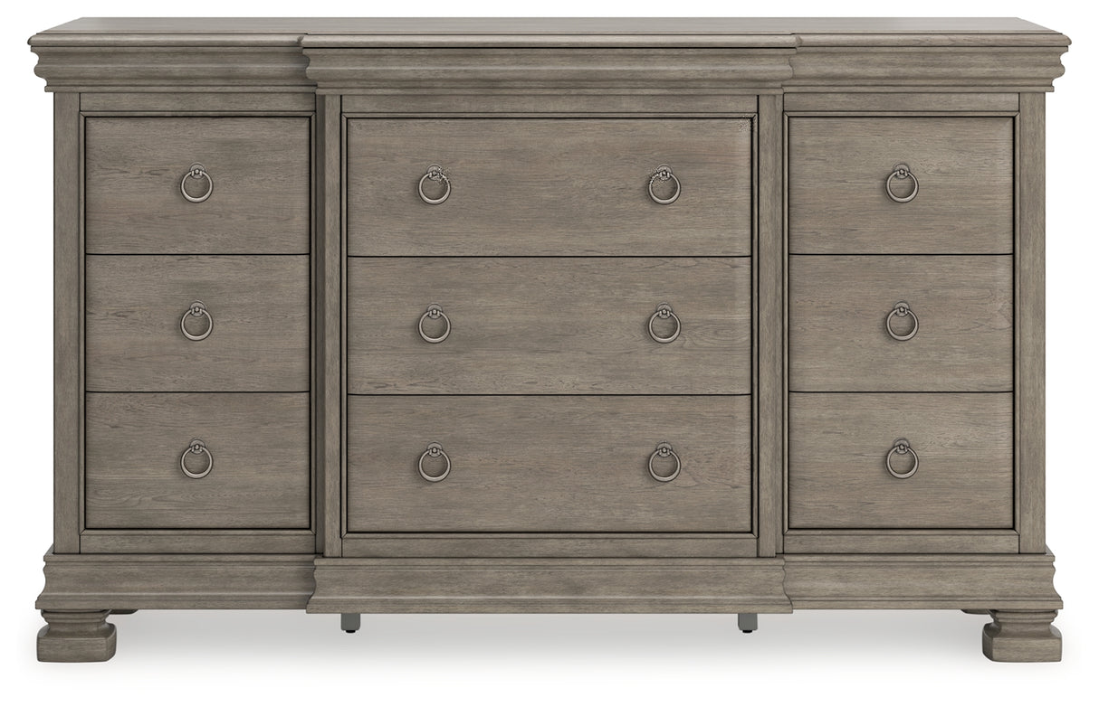 Lexorne Gray Dresser