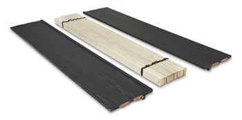 Foyland Black King Storage Rail with Roll Slats