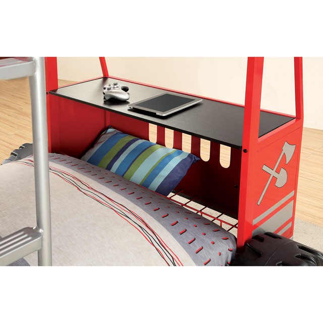 Fire Truck Bunk Bed