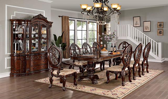 Normandy Brown Cherry Dining Set