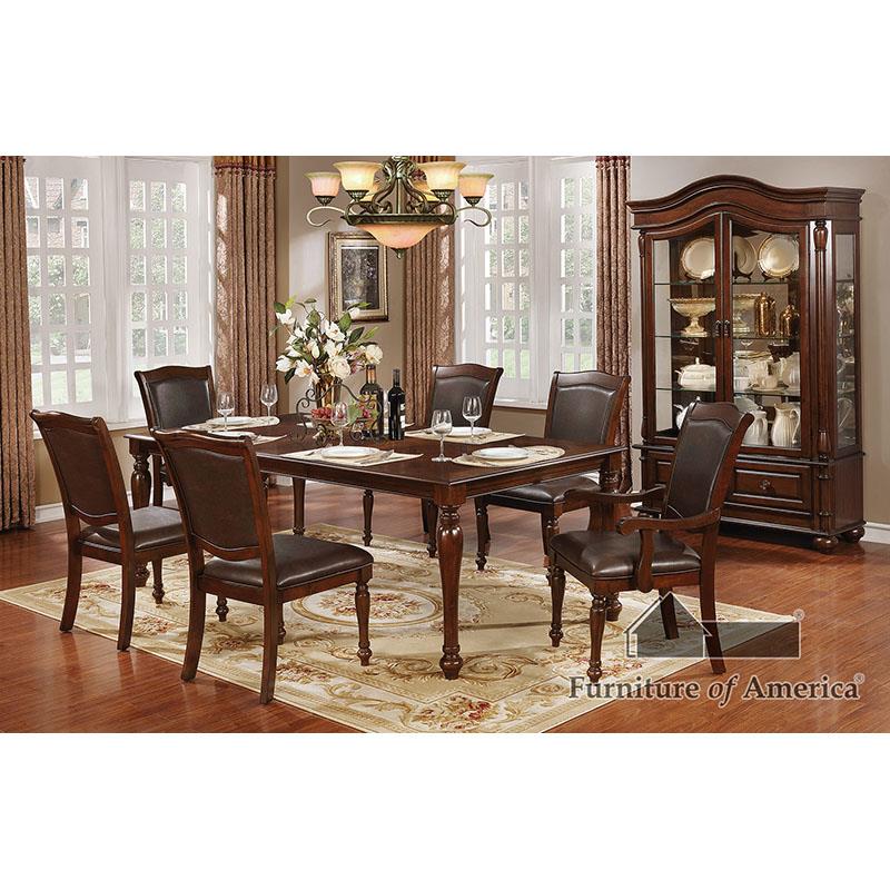 Sylvana Brown Cherry Dining Set