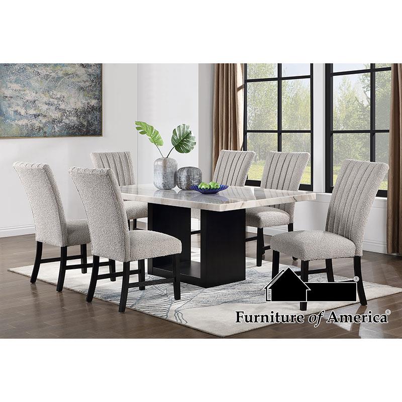 Kian Gray/Black Dining Set