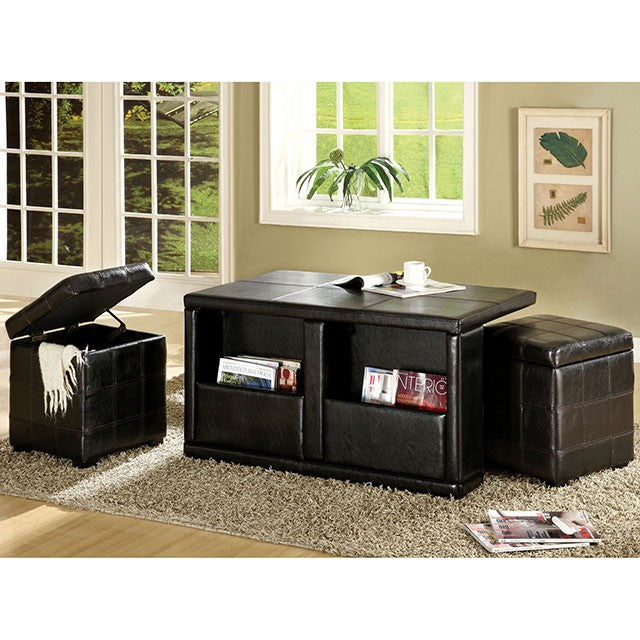 Palm Springs Table W/ Ottomans