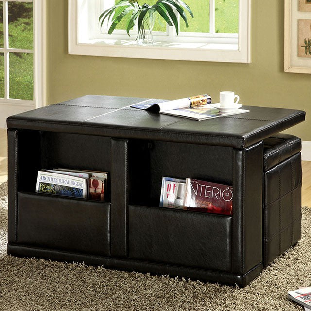 Palm Springs Table W/ Ottomans