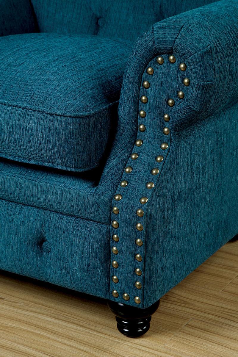 Stanford Dark Teal Sofa Set
