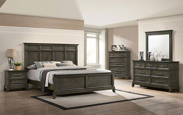 Houston Gray Bedroom Set