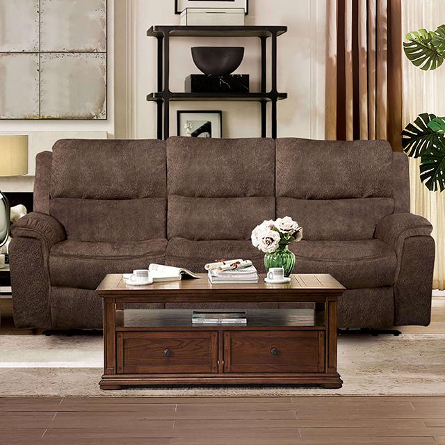 Henricus Dark Brown Sofa