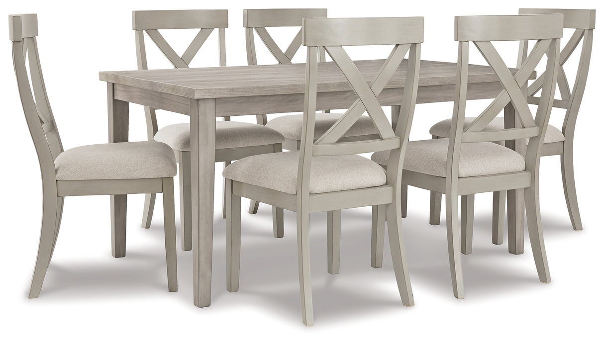 Parellen Gray Dining Table