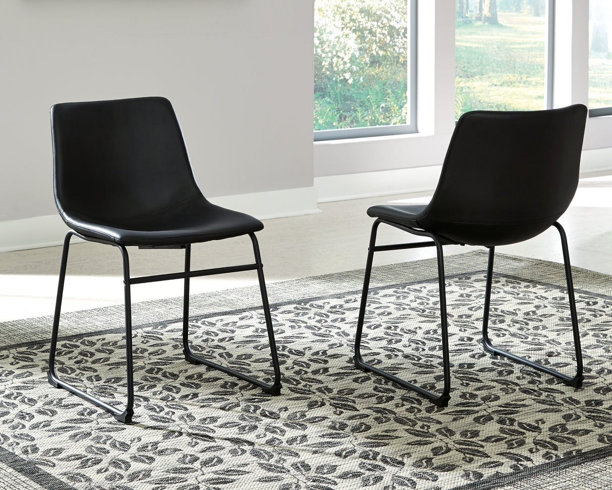 Centiar Black Dining Chair