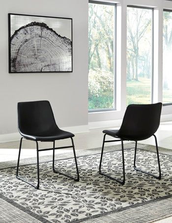 Centiar Black Dining Chair