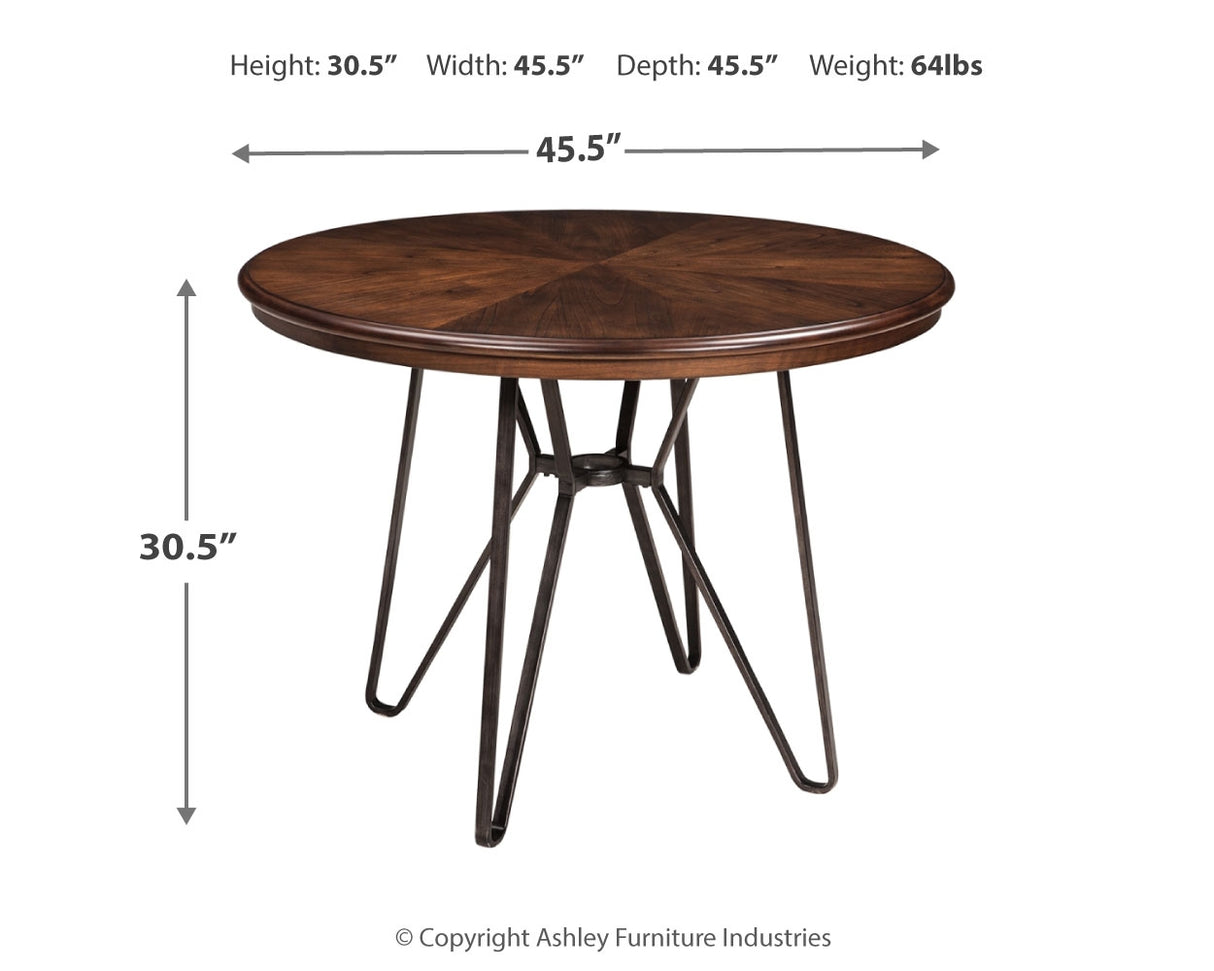 Centiar Two-Tone Brown Dining Table